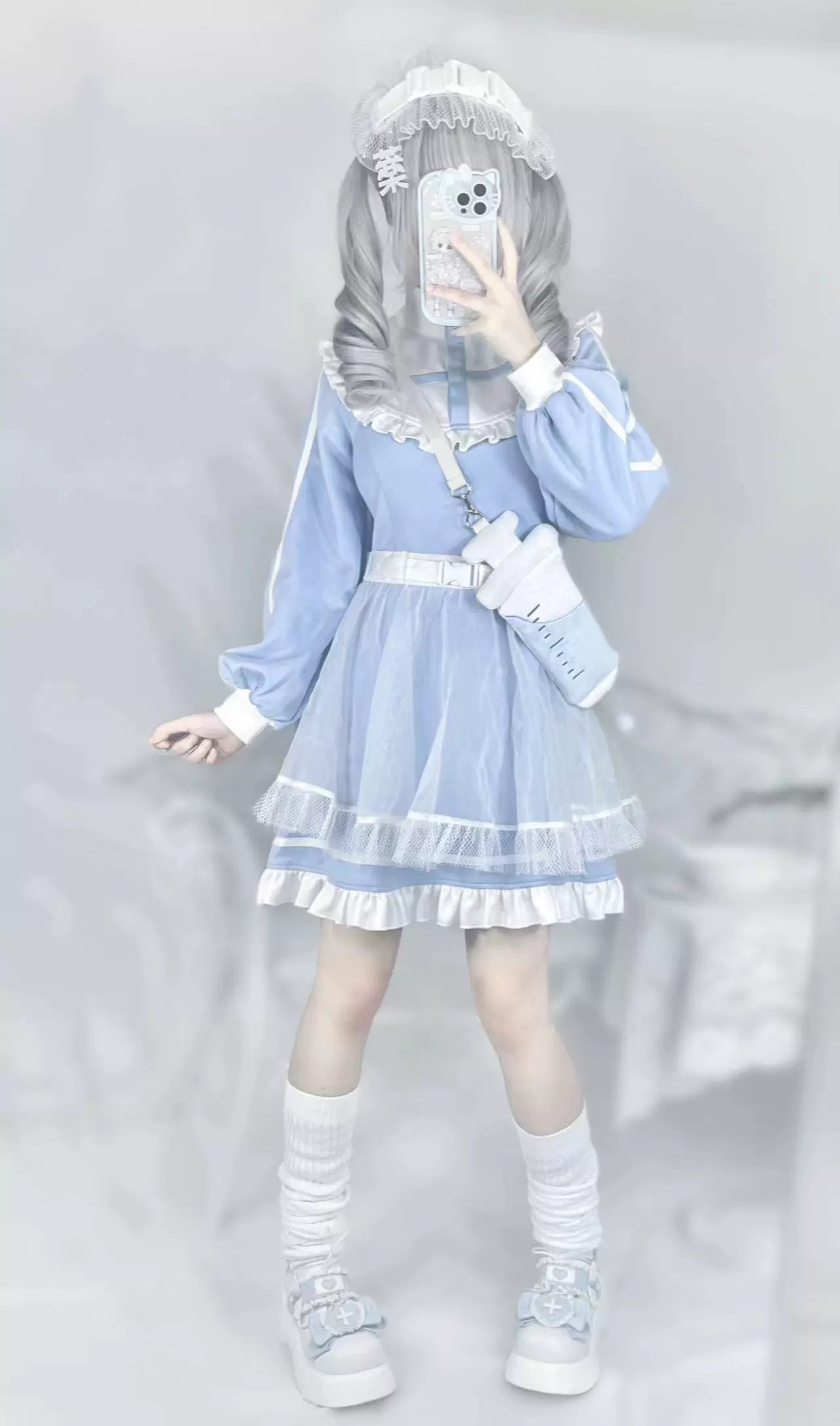 Subculture Style Angel Light Blue Dress UND0031