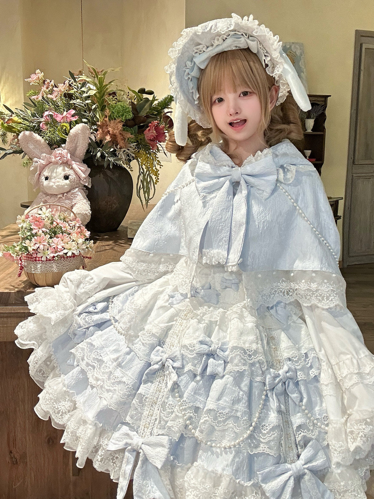 Sweet Doll Ruffle Camisole JSK Dress LON0007