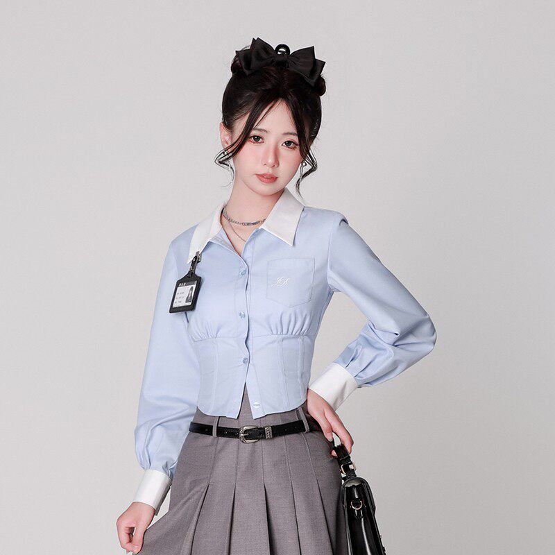 School Uniform Style Shirt Collection TEA0043