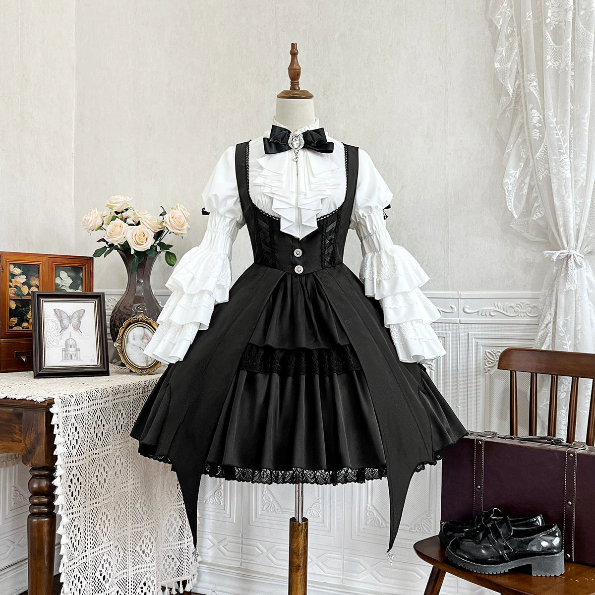 Witch-Style Lolita Goth Girl Dress YOU0202