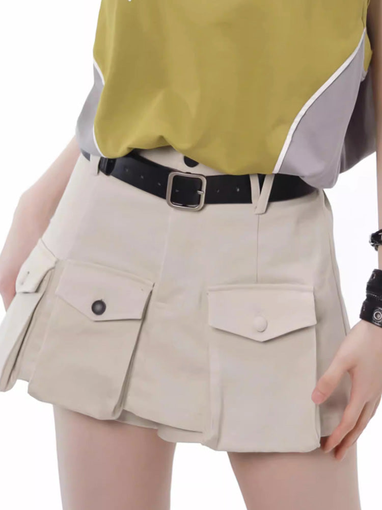 American Design Casual Tops and Skirt PIN0013