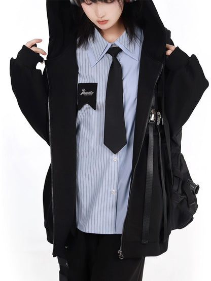 School Uniform Style Design Stitch Shirt & skirt PIN0021