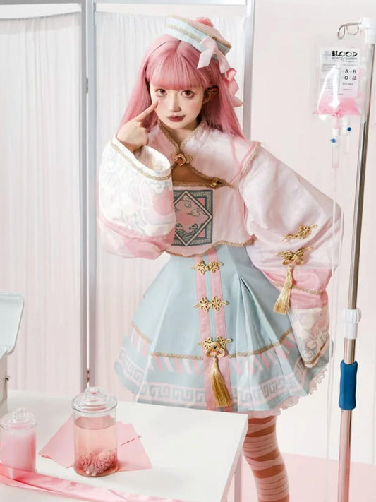 China Style Sweet Pink Lolita Dress SAK0002