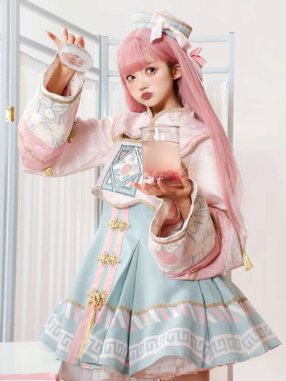 China Style Sweet Pink Lolita Dress SAK0002