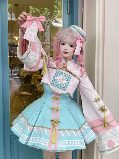 China Style Sweet Pink Lolita Dress SAK0002