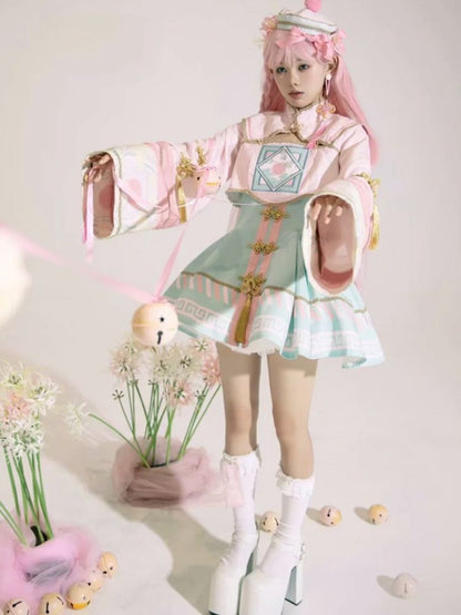 China Style Sweet Pink Lolita Dress SAK0002