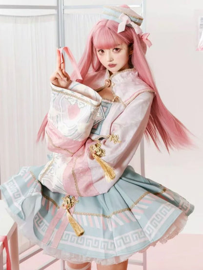 China Style Sweet Pink Lolita Dress SAK0002