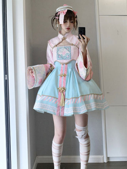 China Style Sweet Pink Lolita Dress SAK0002