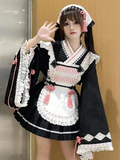 China Style Maid Two Piece Set SAK0019