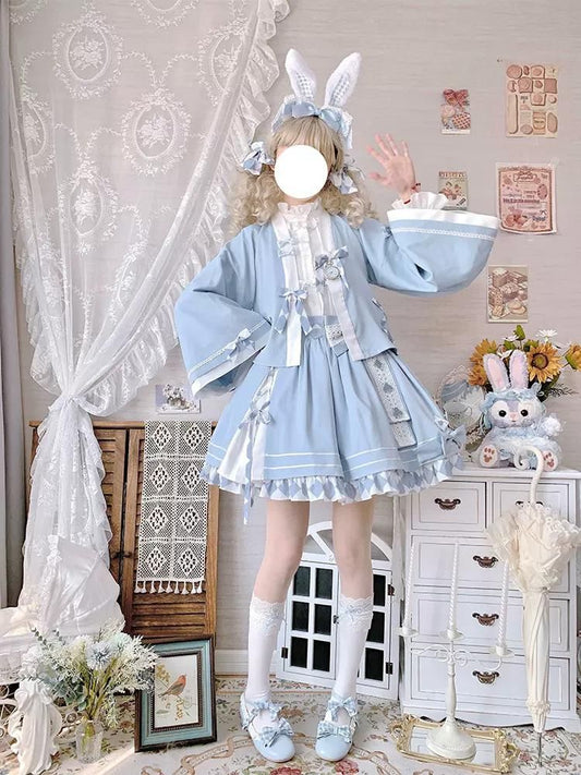 Alice in Wonderland Sweet Lolita Two Piece Set SAK0030