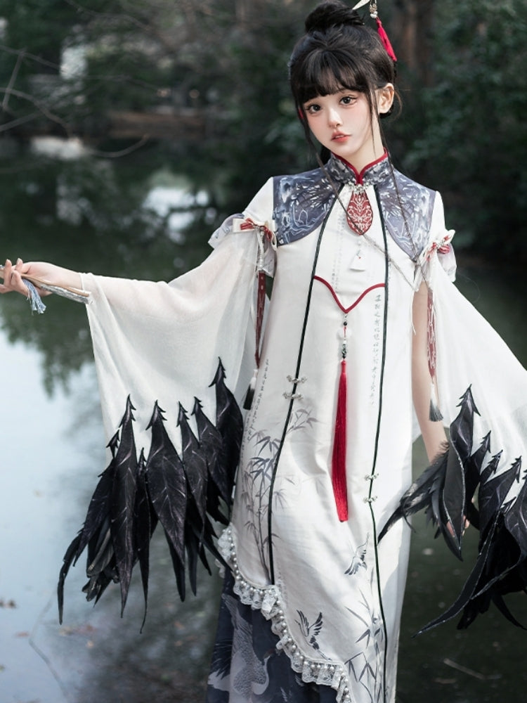 Winged Chinese Dress SPR0014