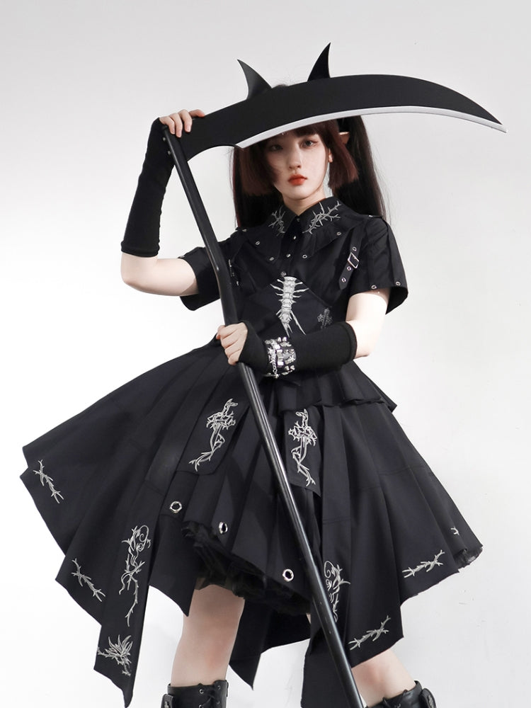 Devil Style Black Lolita Dress SPR0031