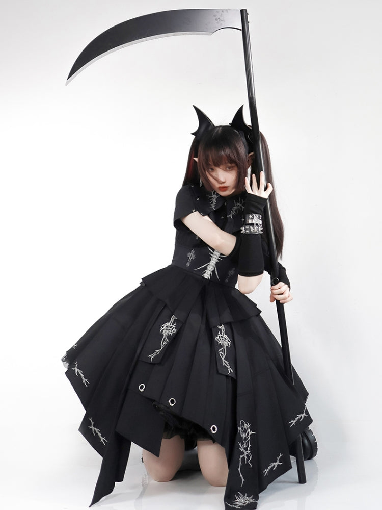 Devil Style Black Lolita Dress SPR0031