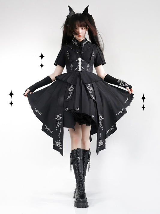 Devil Style Black Lolita Dress SPR0031