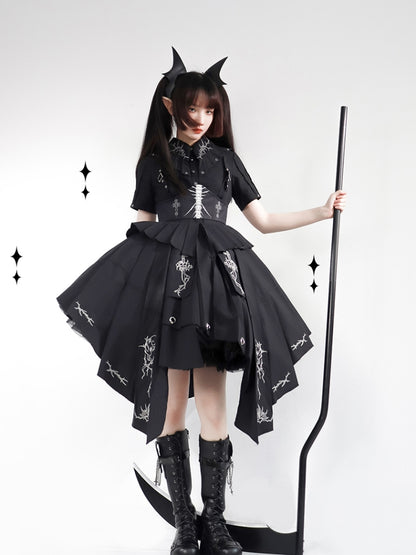 Devil Style Black Lolita Dress SPR0031