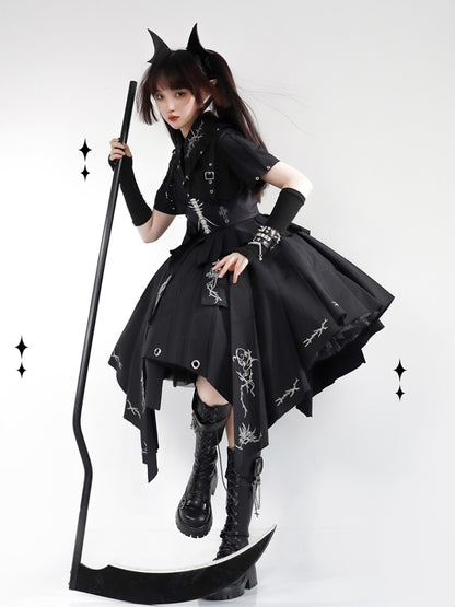 Devil Style Black Lolita Dress SPR0031