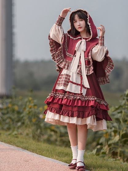 Red Riding Hood-Style Lolita Dress WIT0053