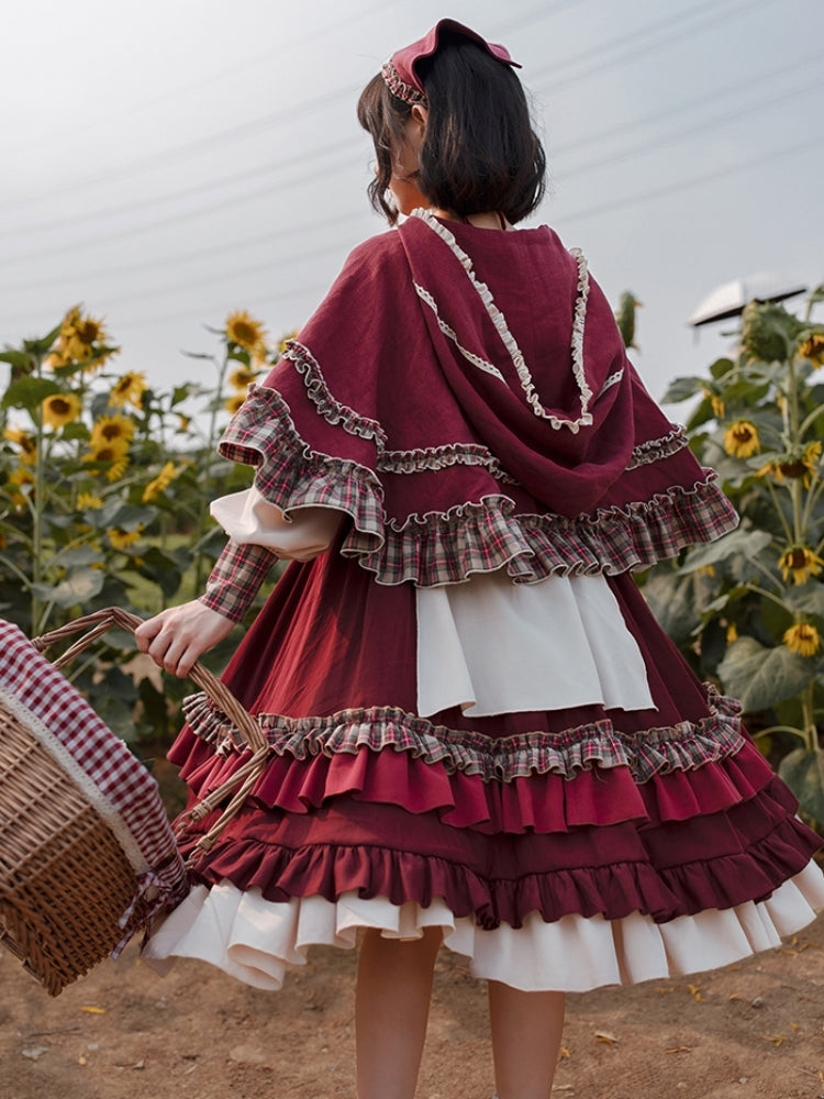 Red Riding Hood-Style Lolita Dress WIT0053