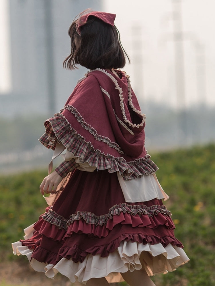 Red Riding Hood-Style Lolita Dress WIT0053