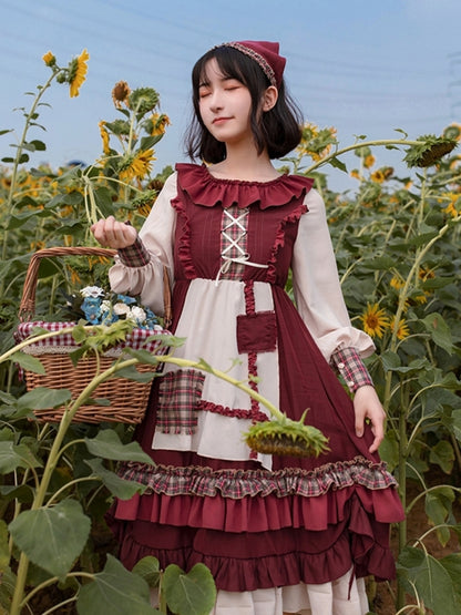 Red Riding Hood-Style Lolita Dress WIT0053