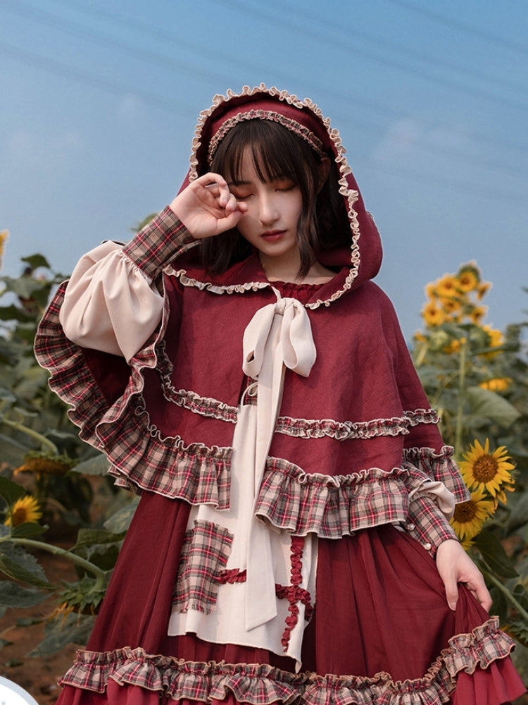 Red Riding Hood-Style Lolita Dress WIT0053