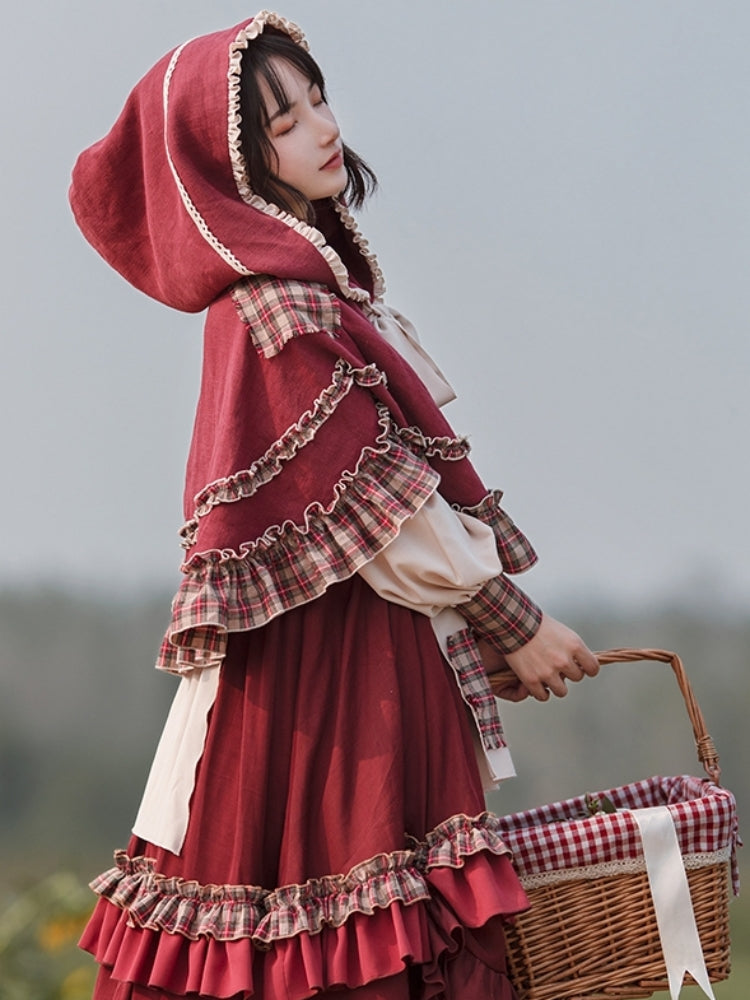 Red Riding Hood-Style Lolita Dress WIT0053