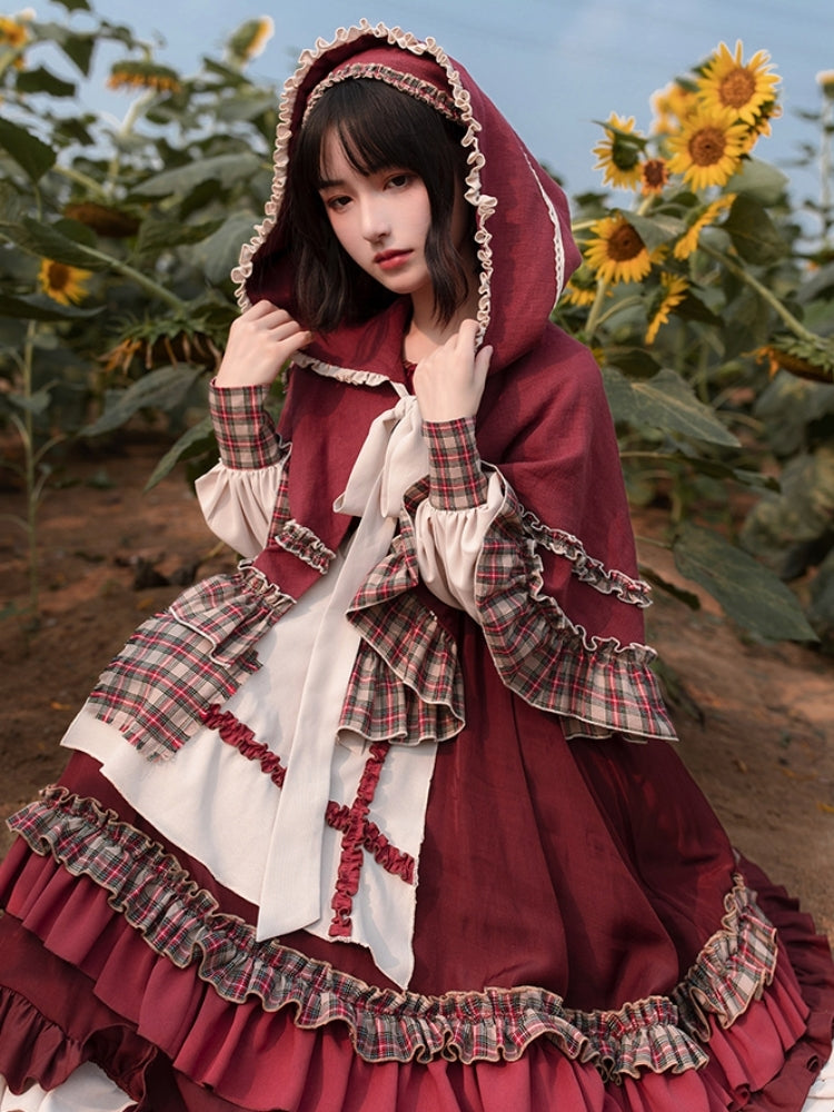 Red Riding Hood-Style Lolita Dress WIT0053