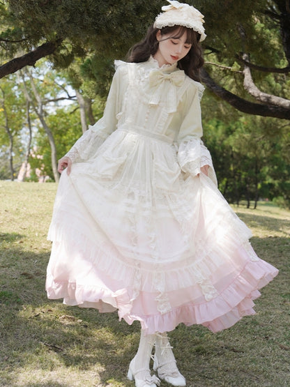 French Girly Layered Dress WIT0102