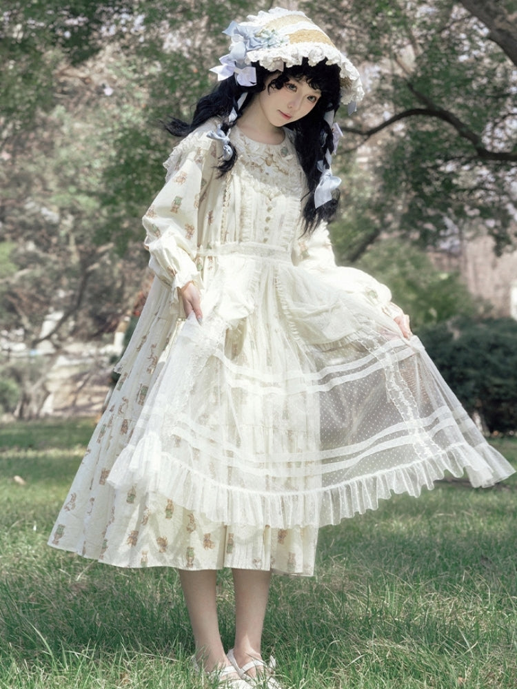 French Girly Layered Dress WIT0102