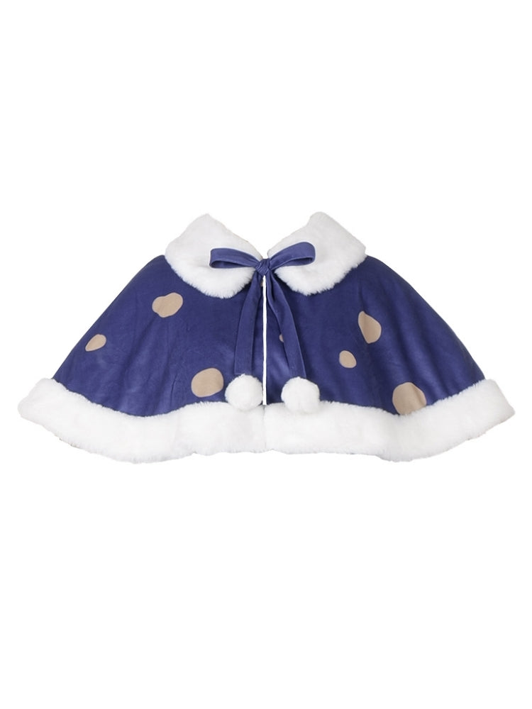 Blue Polka Dot Balloon Dress WIT0123