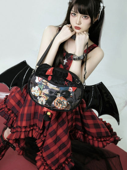 Bat Design 2-Way Shoulder Bag WIT0167