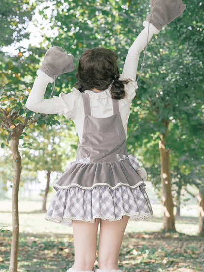 Gray Bear Lovely Mini Dress WIT0190