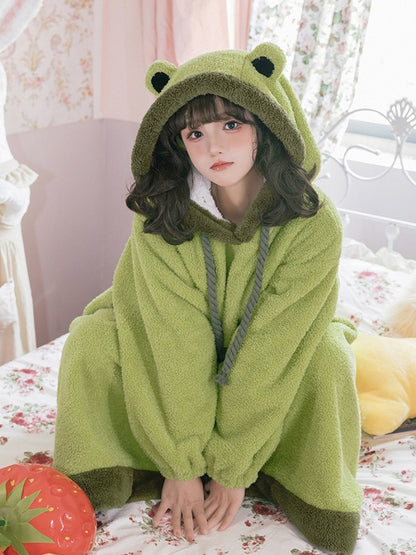 Fleece Cute Animal Design Loungewear WIT0193