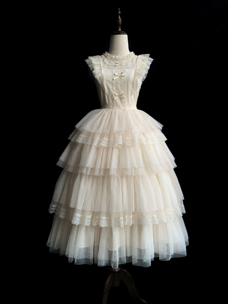 Ballerina-Style Tiered Dress WIT0217