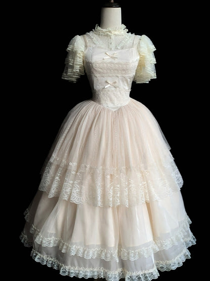 Ballerina-Style Tiered Dress WIT0217