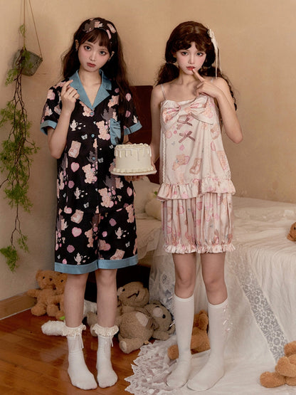 Bear Print Pajamas WIT0218