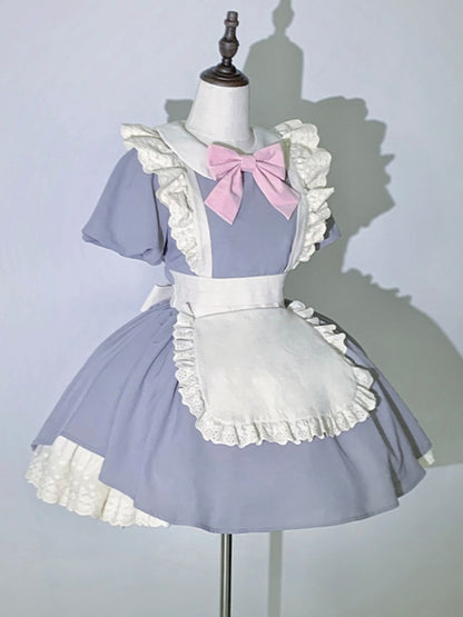 Multicolor Maid Dress WIT0223