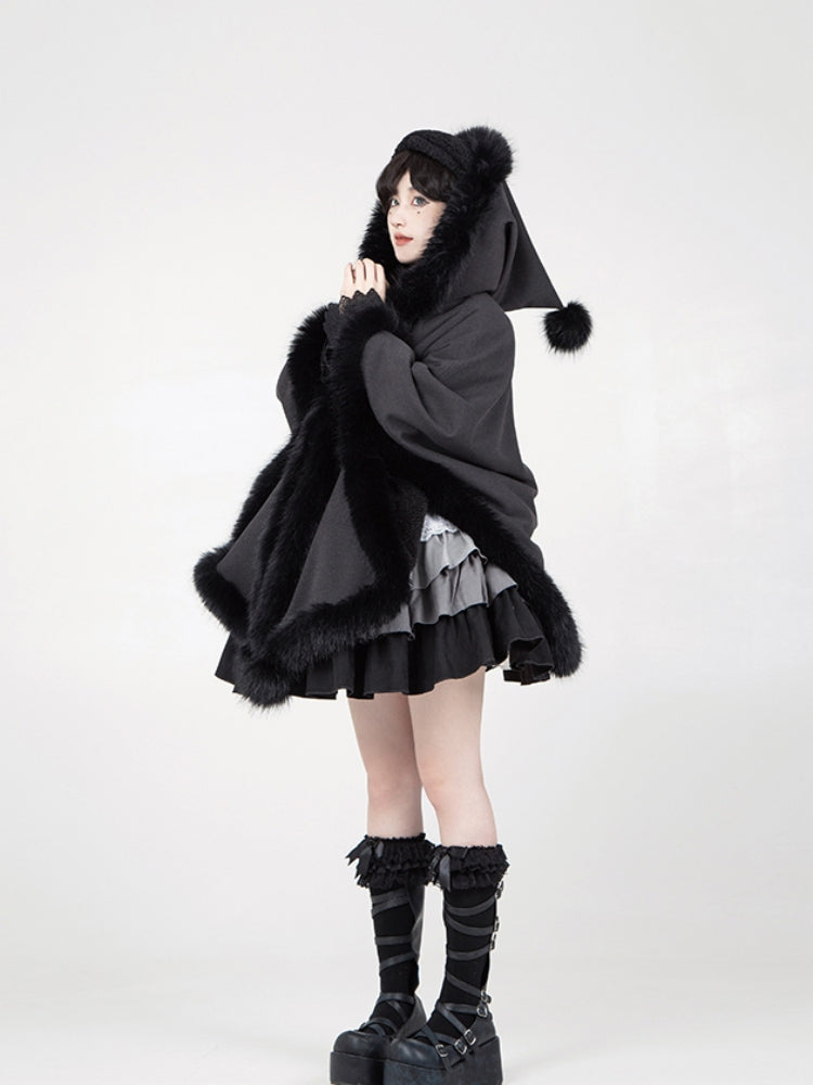 Gothic Halloween Velvet Coat WIT0261