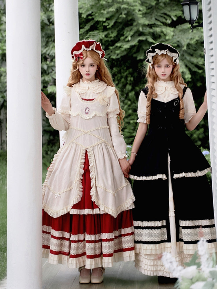 Elegant Tiered Lolita Dress WIT0245