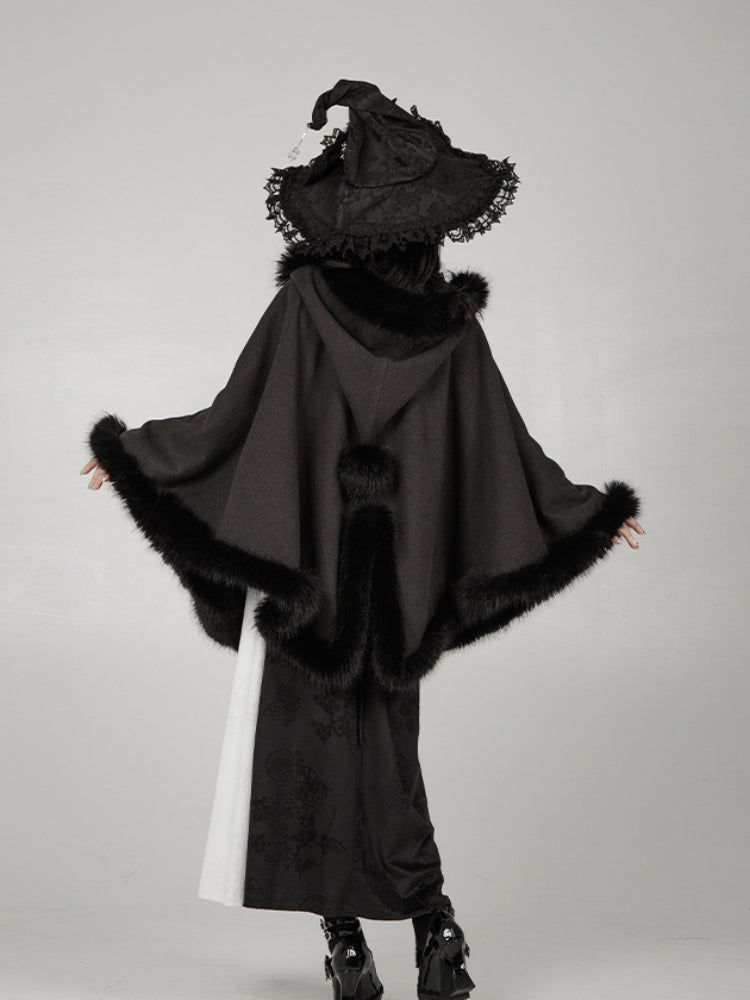 Gothic Halloween Velvet Coat WIT0261