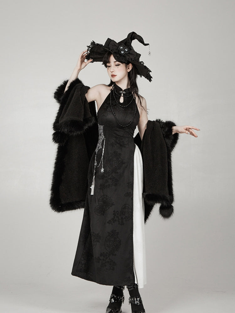 Gothic Halloween Velvet Coat WIT0261