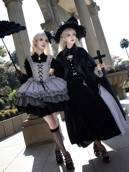 Chinese-Style Witch Twin Lolita Dress WIT0259