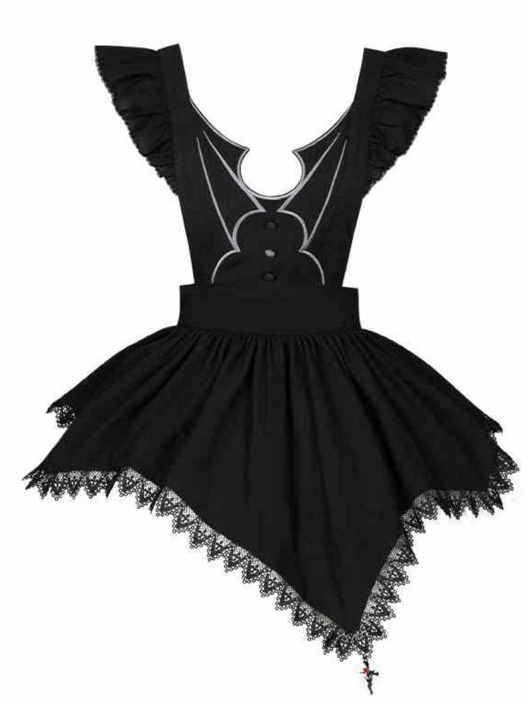 Gothic Tiered Lolita Dress WIT0252