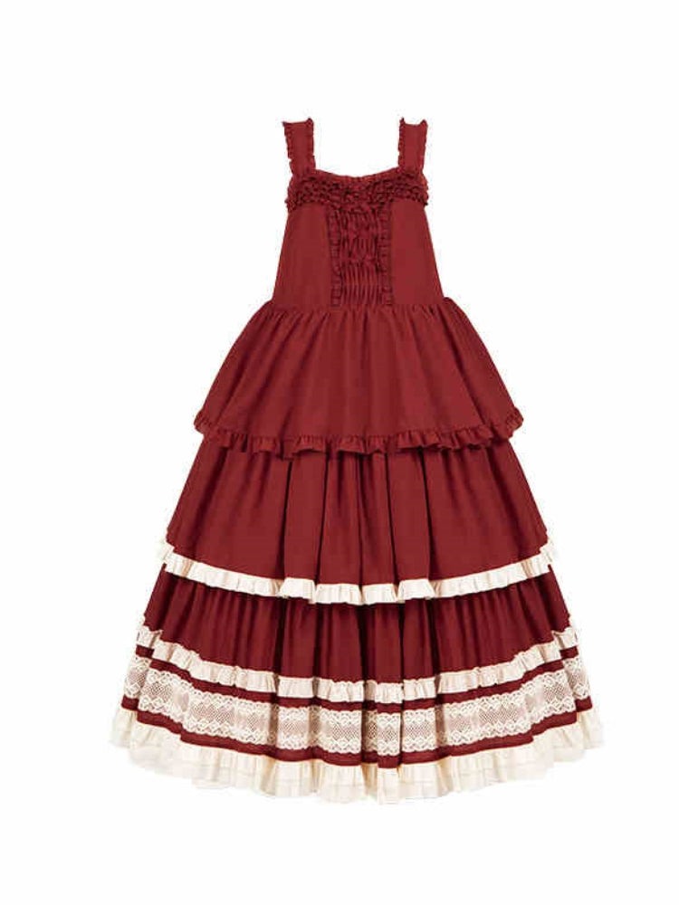 Elegant Tiered Lolita Dress WIT0245