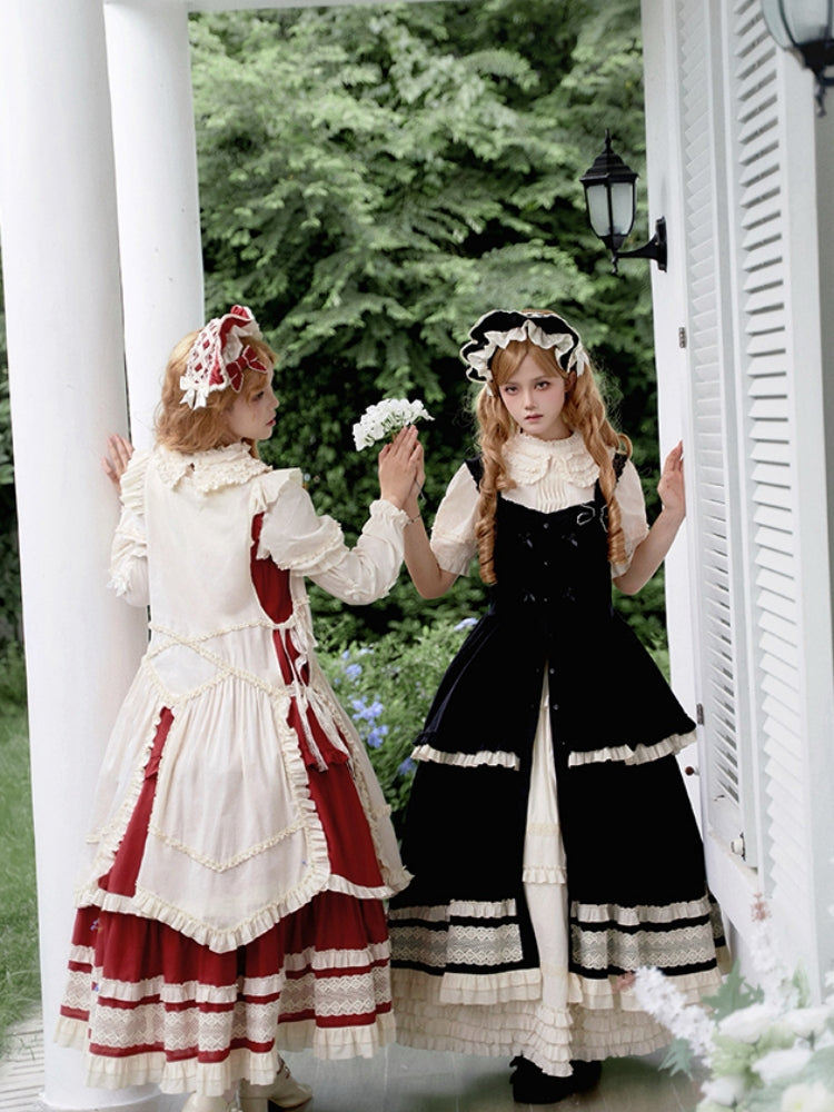 Elegant Tiered Lolita Dress WIT0245