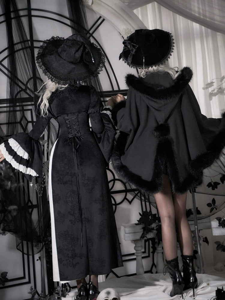 Gothic Halloween Velvet Coat WIT0261