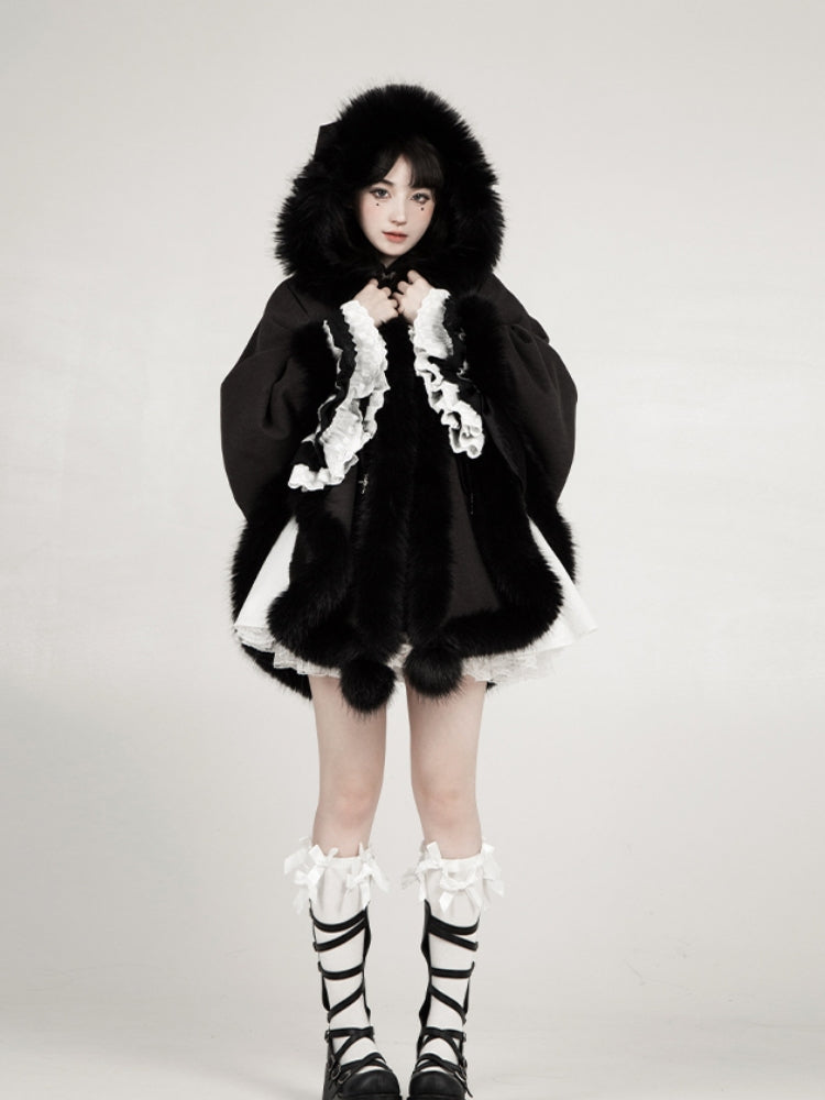 Gothic Halloween Velvet Coat WIT0261