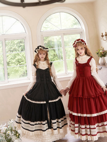 Elegant Tiered Lolita Dress WIT0245