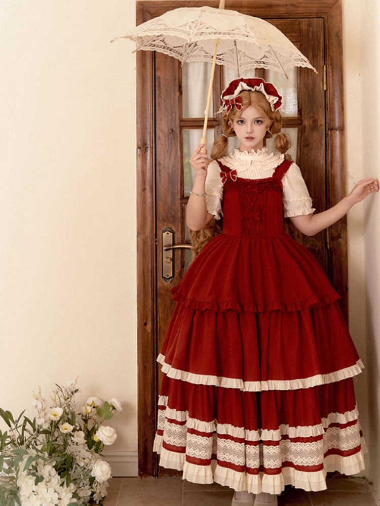 Elegant Tiered Lolita Dress WIT0245