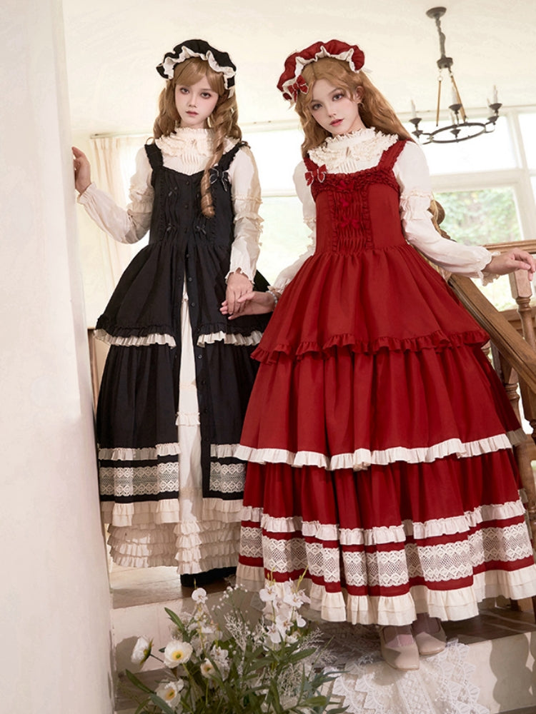 Elegant Tiered Lolita Dress WIT0245